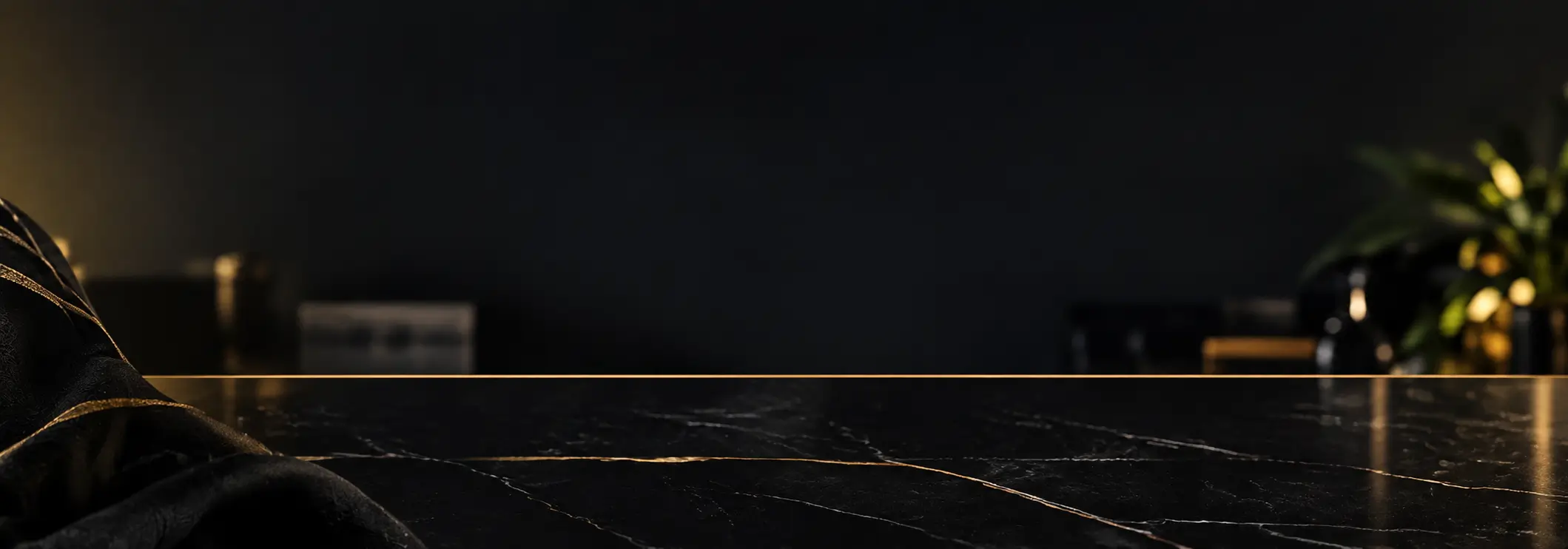The Black — footer background